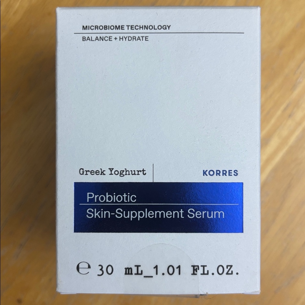 Korres Greek Yogurt Skin Supplement Serum NEW! FULL SIZE!